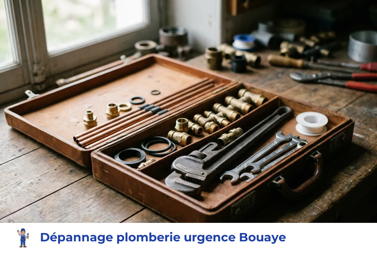 Dépannage plomberie urgence à Bouaye