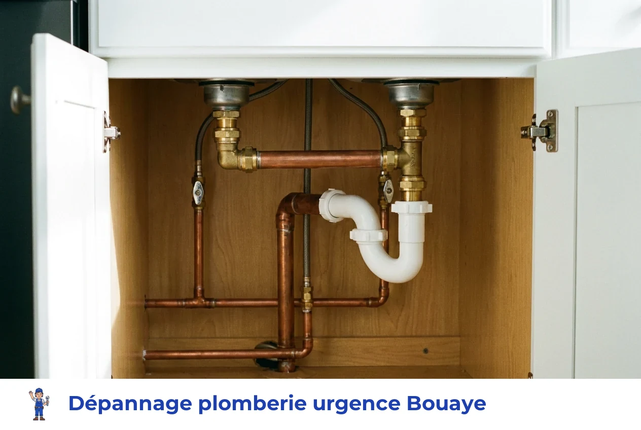 Dépannage plomberie urgence à Bouaye
