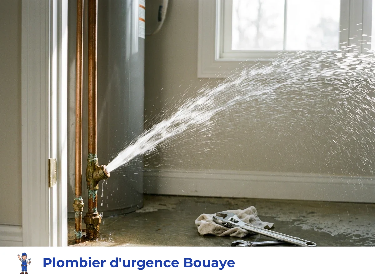 Plombier d'urgence à Bouaye