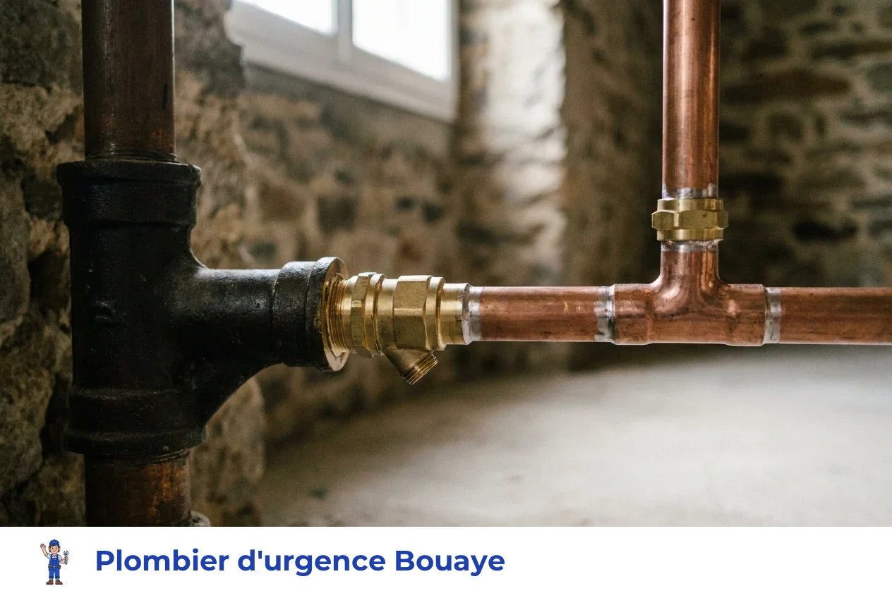 Plombier d'urgence à Bouaye
