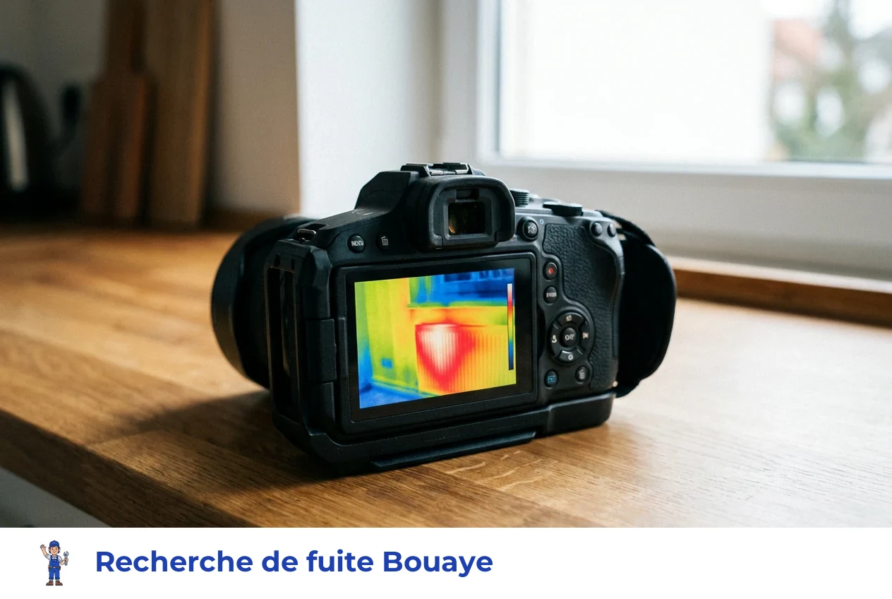 Recherche de fuite à Bouaye