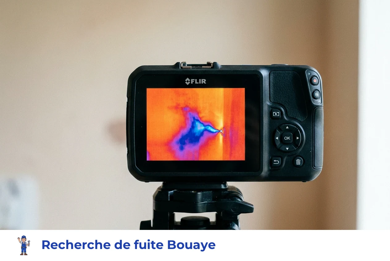 Recherche de fuite à Bouaye