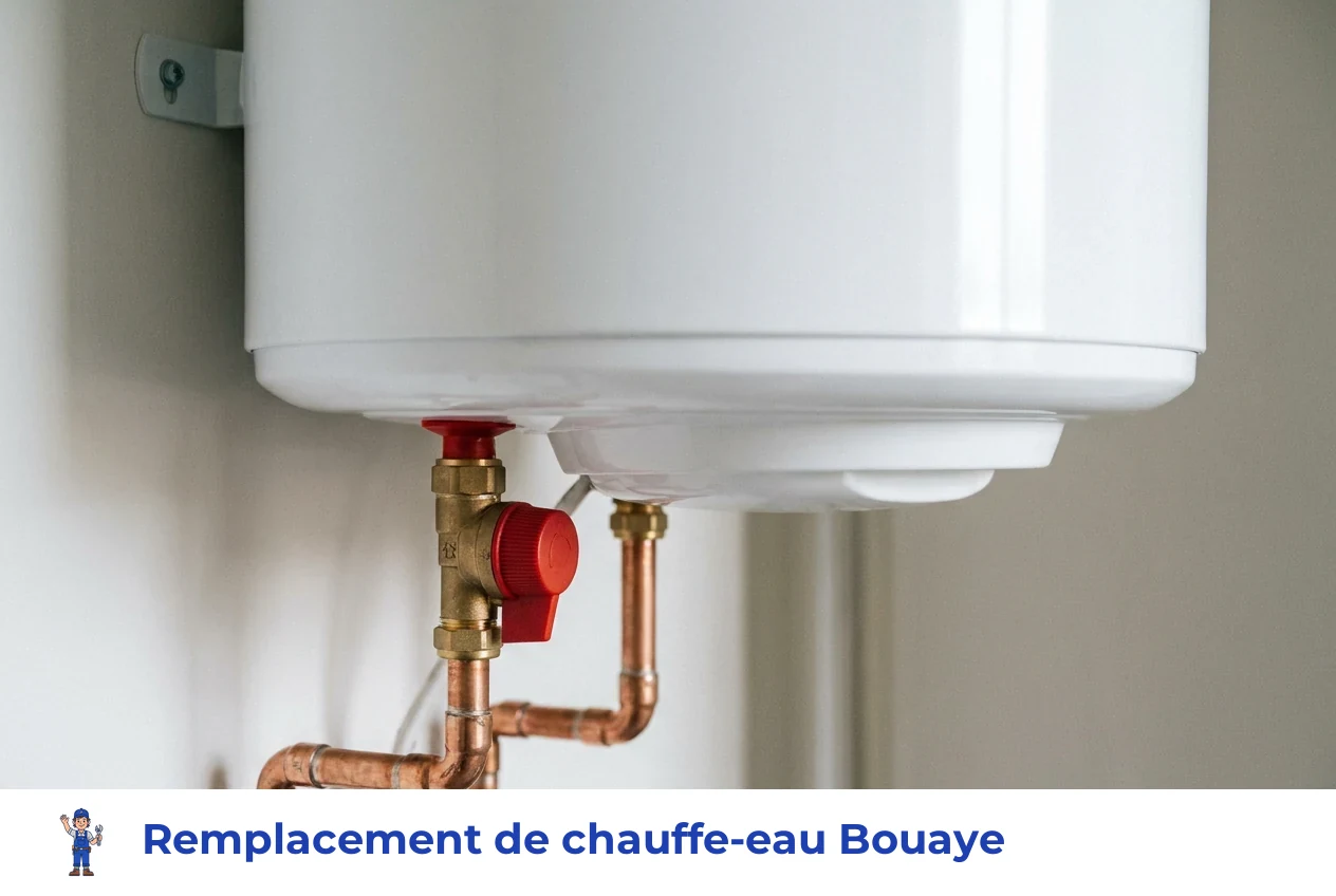 Remplacement de chauffe-eau à Bouaye