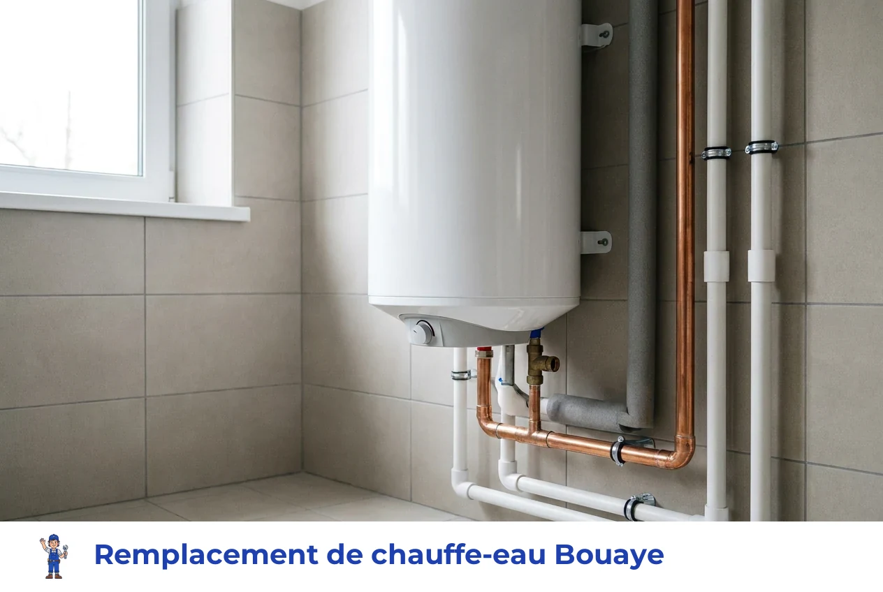 Remplacement de chauffe-eau à Bouaye