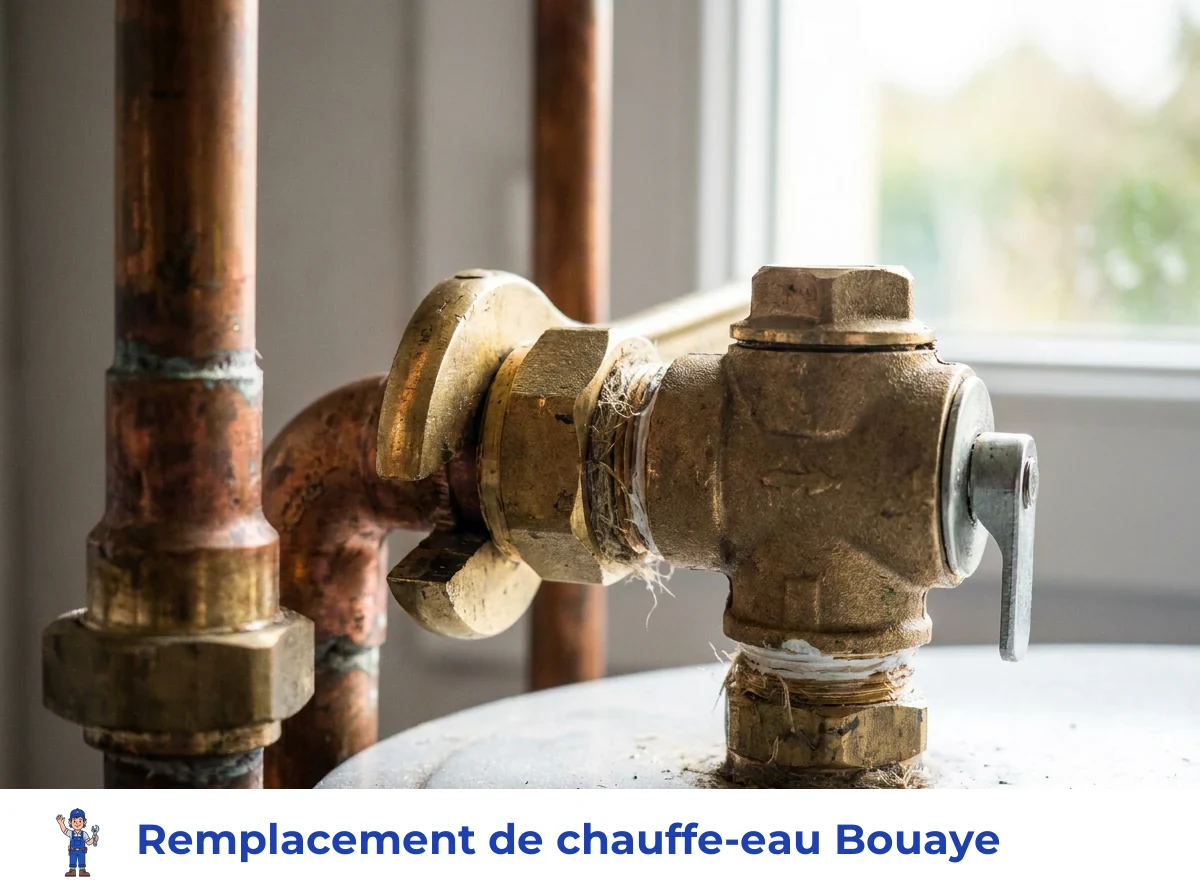 Remplacement de chauffe-eau à Bouaye