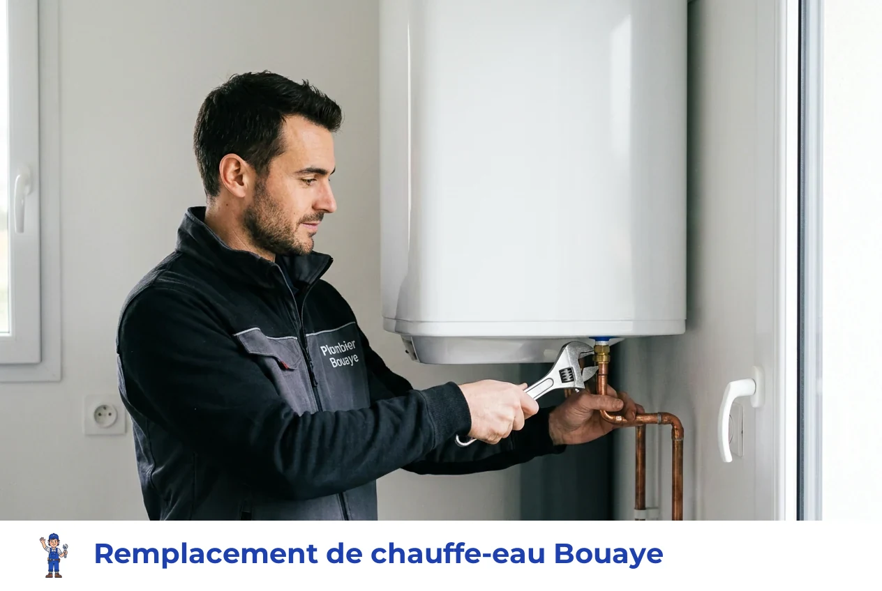 Remplacement de chauffe-eau à Bouaye