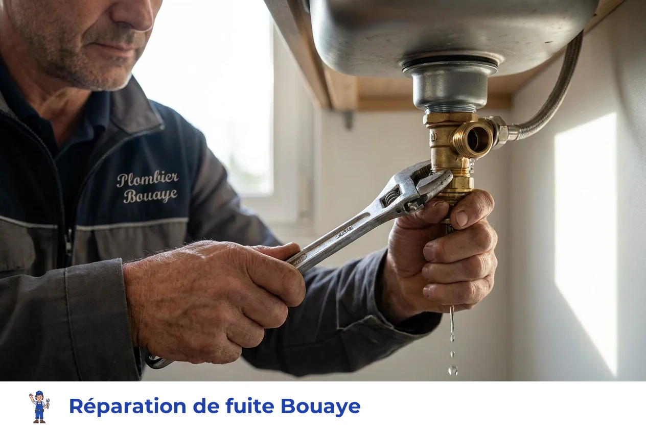 Réparation de fuite à Bouaye